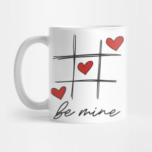 Be Mine Tic Tac Toe Mug